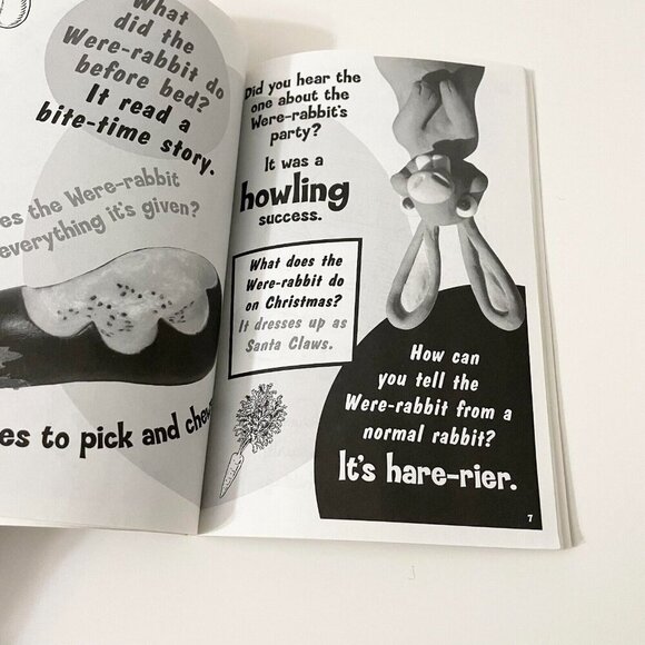 Wallace and Gromit The Curse of the Were Rabbit The Monstrously Scary Joke Book - Picture 15 of 16